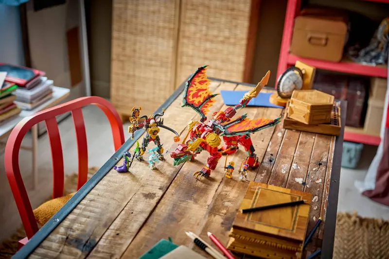 LEGO 71868 Transformujący smoczy mech Wyldfyre zdjęcie 15