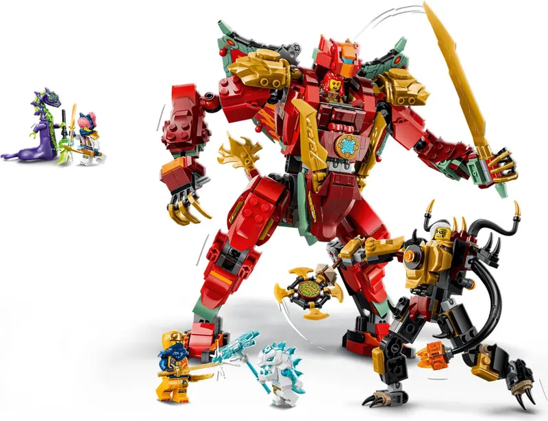 LEGO 71868 Transformujący smoczy mech Wyldfyre zdjęcie 10