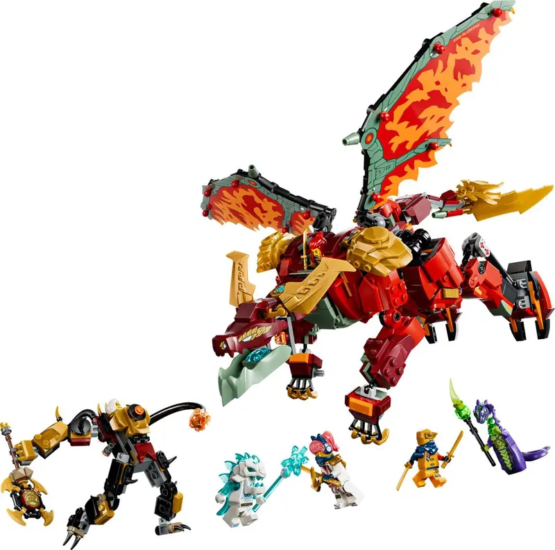 LEGO 71868 Transformujący smoczy mech Wyldfyre