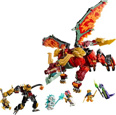 LEGO 71868 Transformujący smoczy mech Wyldfyre