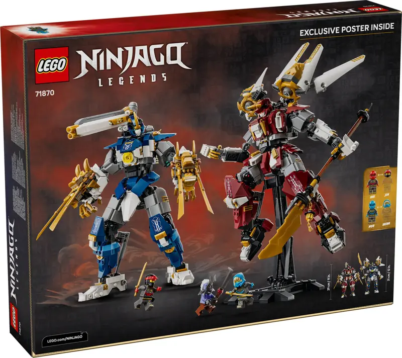 LEGO 71870 Bliźniacze tytanowe mechy zdjęcie 7