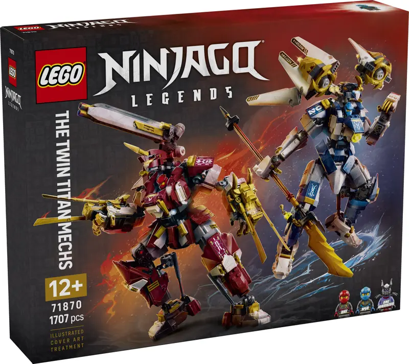 LEGO 71870 Bliźniacze tytanowe mechy zdjęcie 2