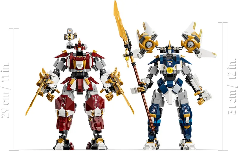 LEGO 71870 Bliźniacze tytanowe mechy zdjęcie 9
