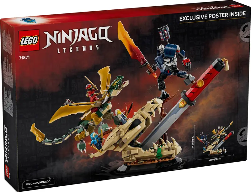 LEGO 71871 Bitwa o Smocze Ostrze zdjęcie 2