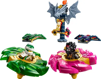 LEGO 71875 Lloyd kontra Ras - pojedynek spinnerów