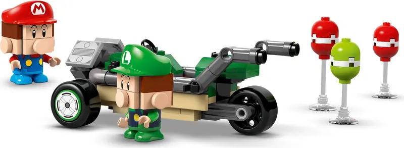 LEGO 72034 Mario Kart – Baby Mario kontra Baby Luigi zdjęcie 2