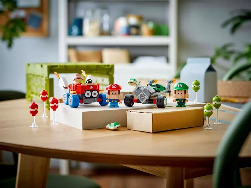 LEGO 72034 Mario Kart – Baby Mario kontra Baby Luigi zdjęcie 10