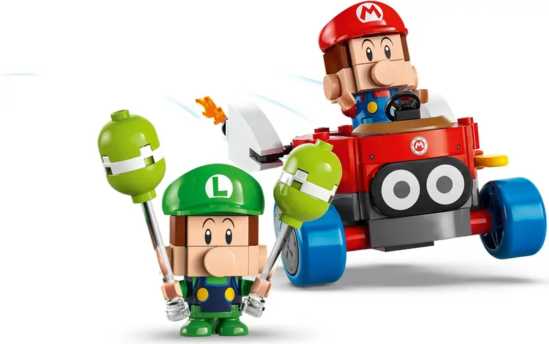 LEGO 72034 Mario Kart – Baby Mario kontra Baby Luigi zdjęcie 5