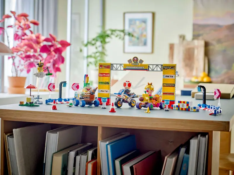 LEGO 72036 Mario Kart – Zestaw Baby Peach i Grand Prix zdjęcie 10