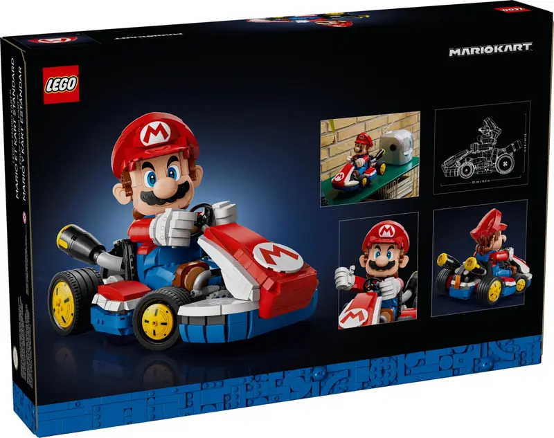 LEGO 72037 Mario Kart: Mario i Standard Kart zdjęcie 2