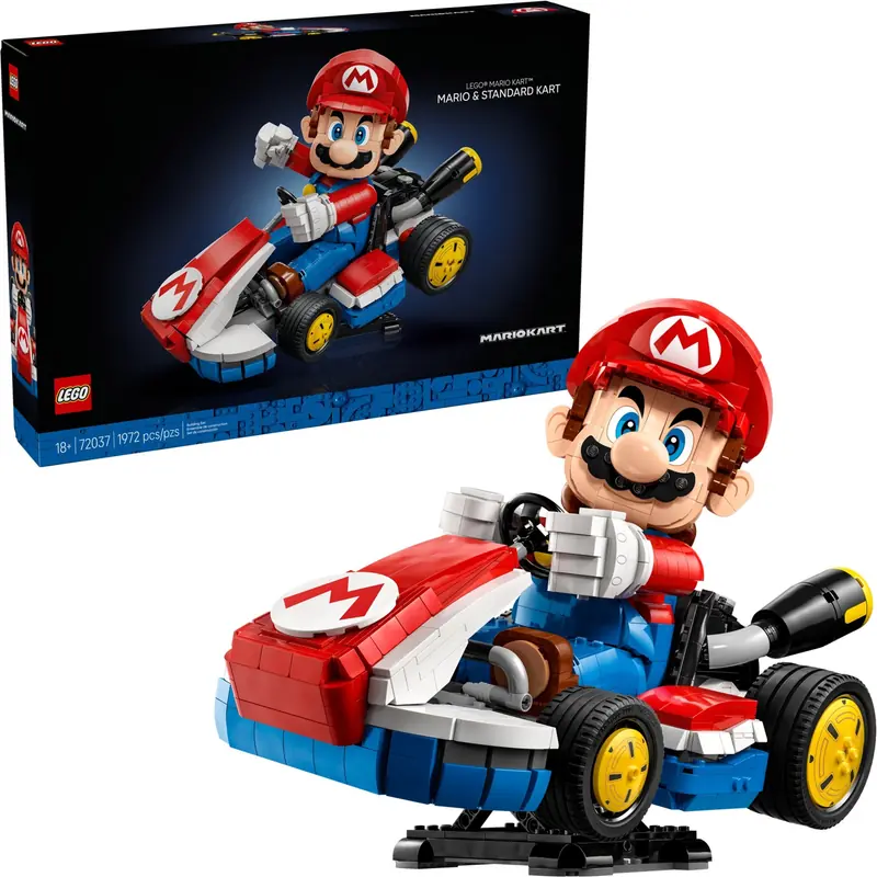 LEGO 72037 Mario Kart: Mario i Standard Kart zdjęcie 3