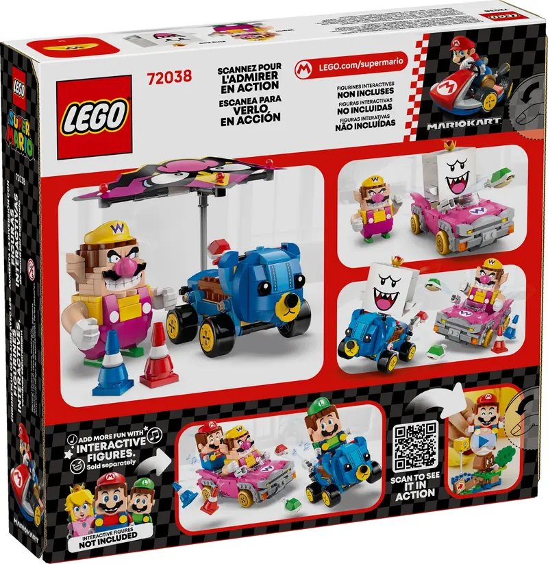 LEGO 72038 Mario Kart - Wario i King Boo zdjęcie 3
