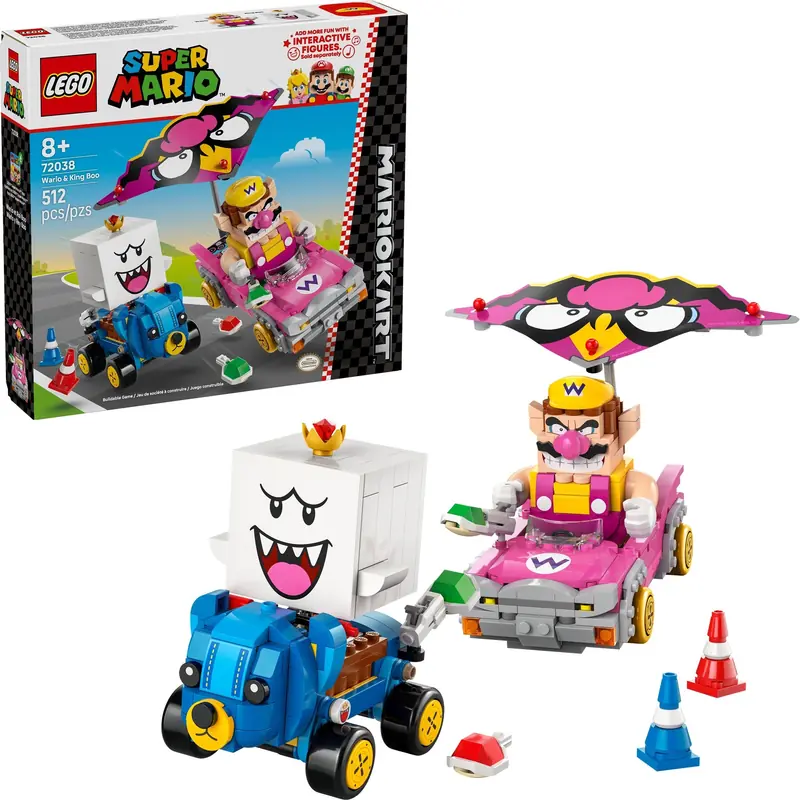 LEGO 72038 Mario Kart - Wario i King Boo zdjęcie 4