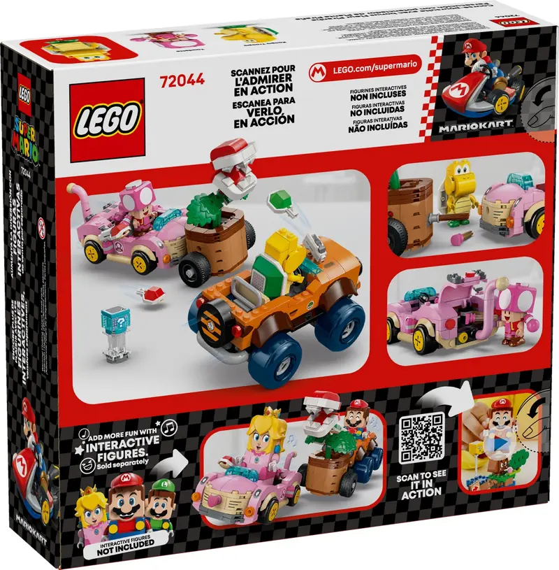 LEGO 72044 Mario Kart - Piranha Plant i pogoń za ulepszeniami zdjęcie 8