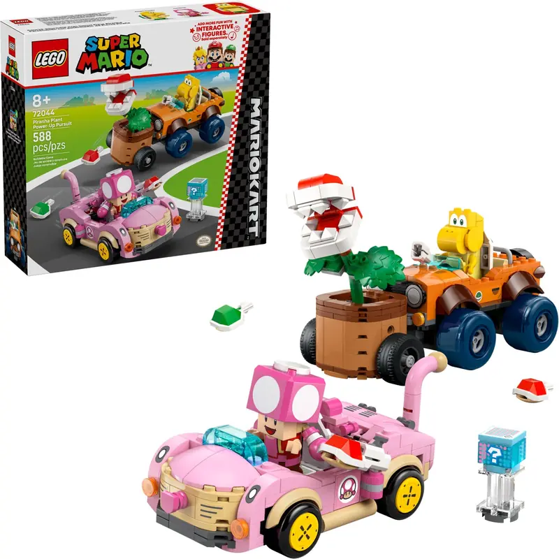 LEGO 72044 Mario Kart - Piranha Plant i pogoń za ulepszeniami zdjęcie 3