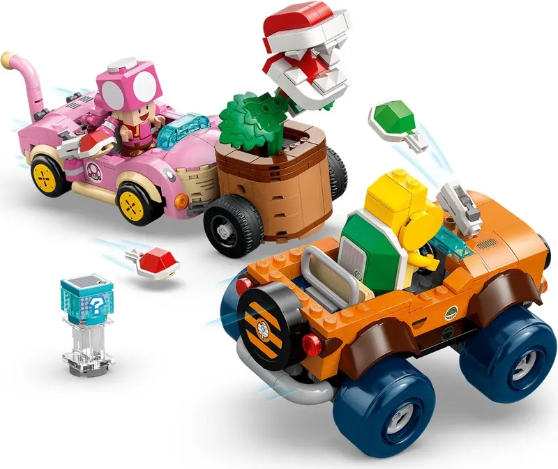 LEGO 72044 Mario Kart - Piranha Plant i pogoń za ulepszeniami zdjęcie 6
