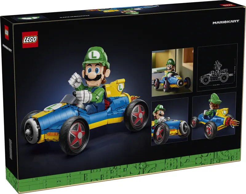 LEGO 72050 Mario Kart - Luigi i Mach 8 zdjęcie 2
