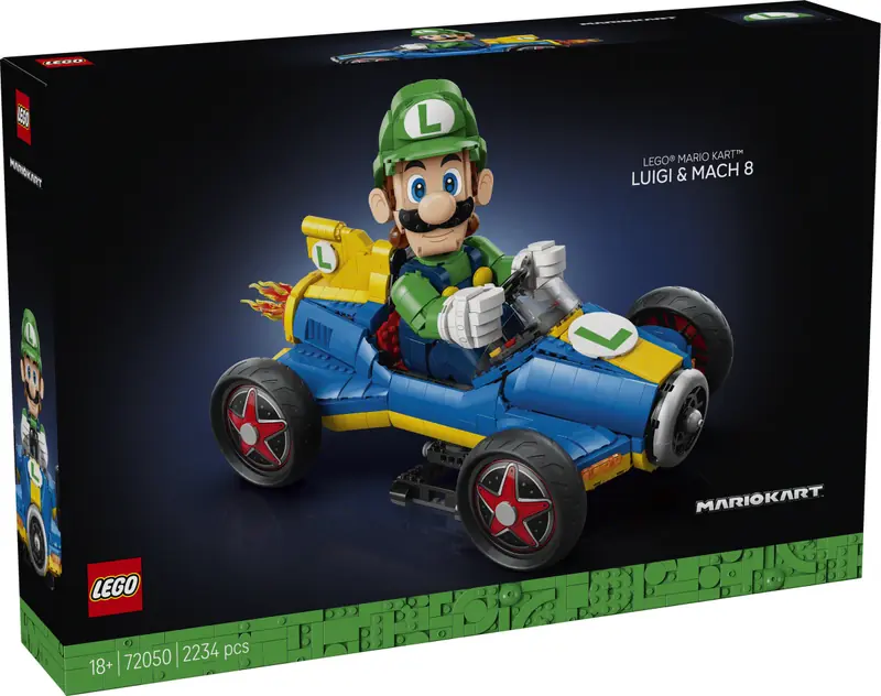 LEGO 72050 Mario Kart - Luigi i Mach 8 zdjęcie 3