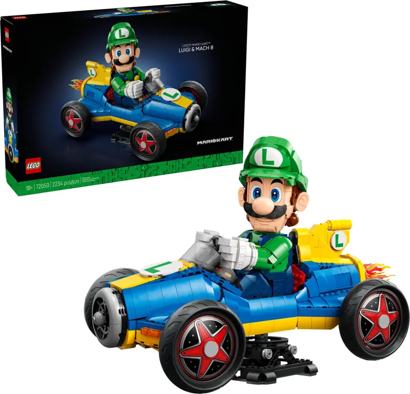 LEGO 72050 Mario Kart - Luigi i Mach 8 zdjęcie 4