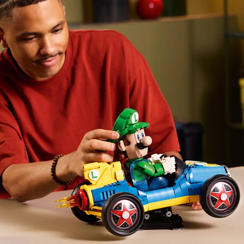 LEGO 72050 Mario Kart - Luigi i Mach 8 zdjęcie 7