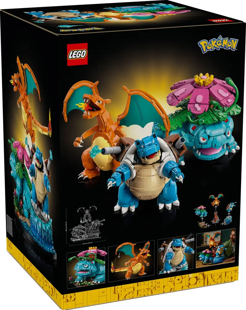 LEGO 72153 Venusaur, Charizard i Blastoise zdjęcie 9