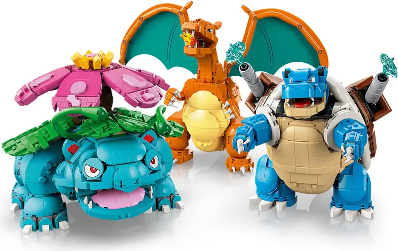 LEGO 72153 Venusaur, Charizard i Blastoise zdjęcie 2