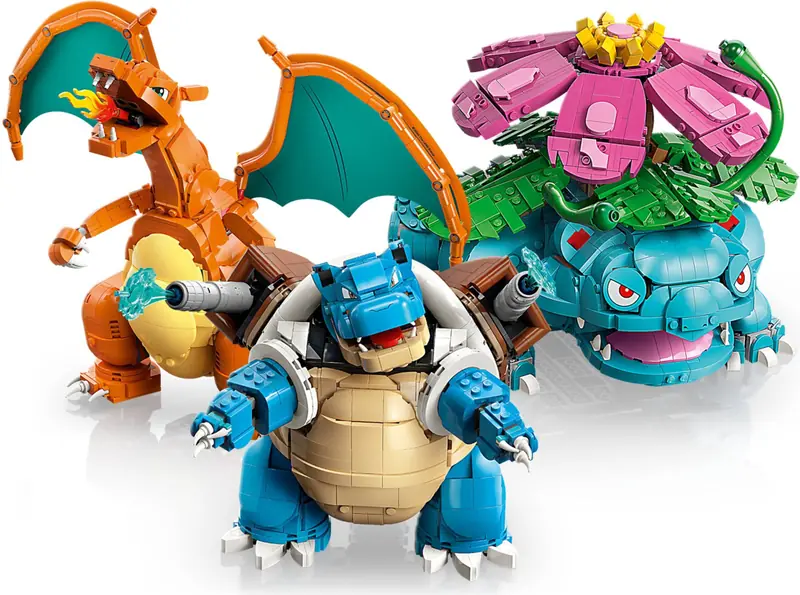 LEGO 72153 Venusaur, Charizard i Blastoise zdjęcie 4