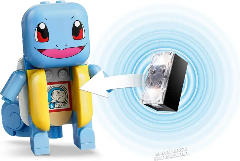 LEGO 72156 SMART Play: Przygoda Trenera ze Squirtle i pojazdem terenowym