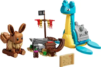 LEGO 72162 SMART Play: Eevee i Lapras - poszukiwanie skarbów