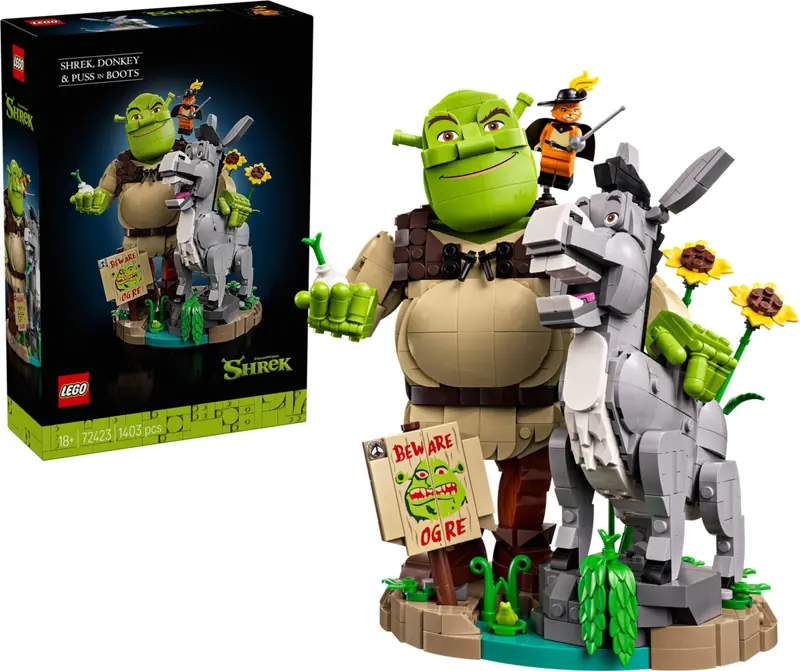 LEGO 72423 Shrek, Osioł i Kot w butach zdjęcie 3