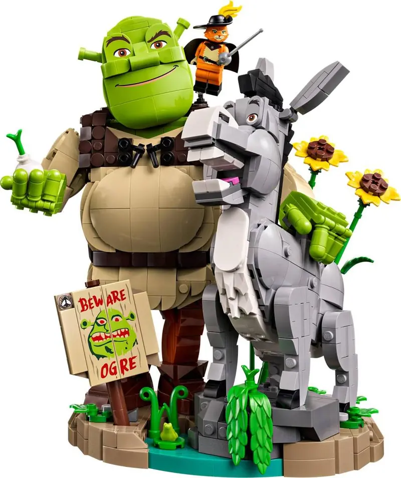 LEGO 72423 Shrek, Osioł i Kot w butach