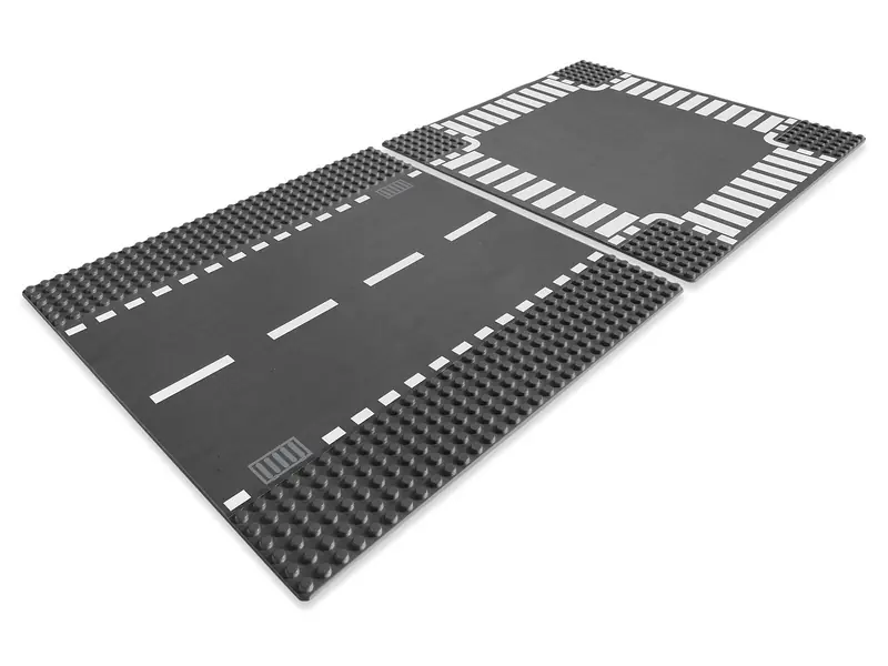LEGO 7280 Odcinek prosty i skrzyżowanie
