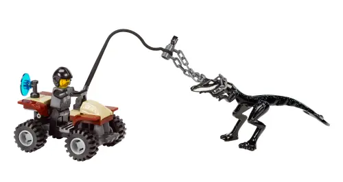 LEGO 7294 Tropiciel dinozaurów ATV