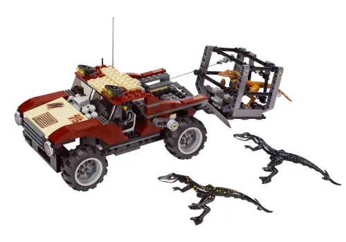 LEGO 7296 Pułapka na dinozaury 4WD