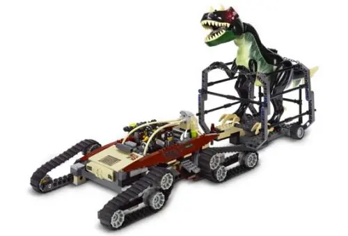 LEGO 7297 Ciężarówka do transportu dinozaurów