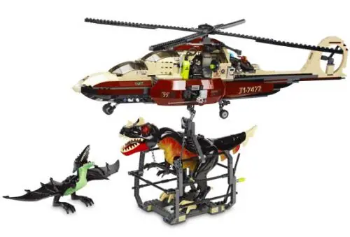 LEGO 7298 Helikopter – tropiciel dinozaurów