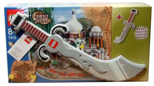 LEGO 7418 Scorpion Palace and Foam Scimitar