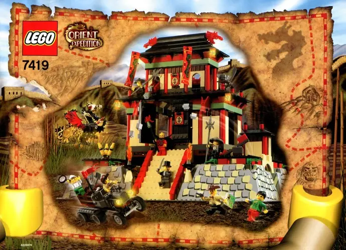 LEGO 7419 Twierdza Smoka