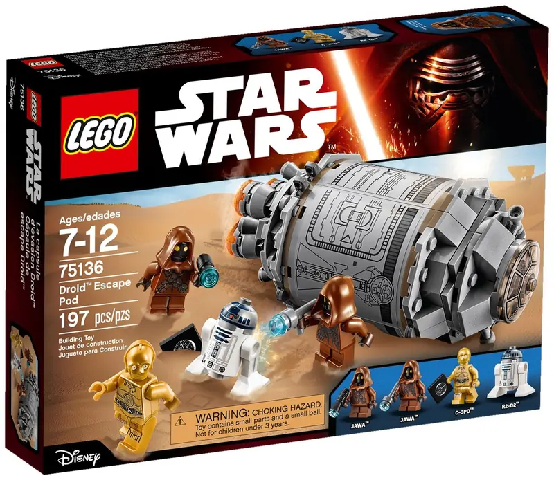 LEGO 75136 Kapsuła ratunkowa Droida zdjęcie 2
