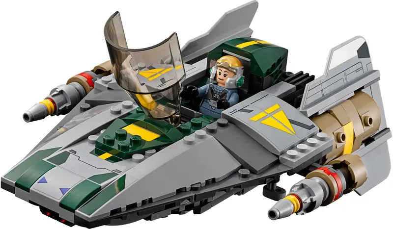 LEGO 75150 TIE Advanced kontra myśliwiec A-Wing zdjęcie 8
