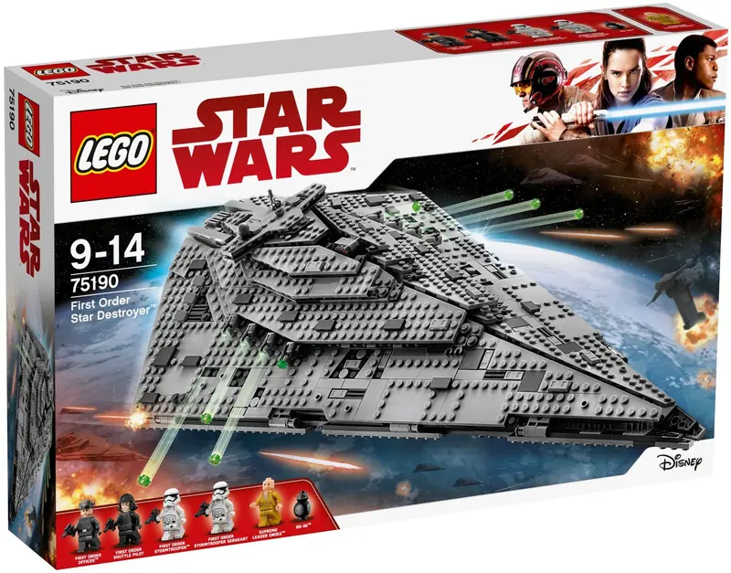 LEGO 75190 Niszczyciel gwiezdny Najwyższego Porządku zdjęcie 2