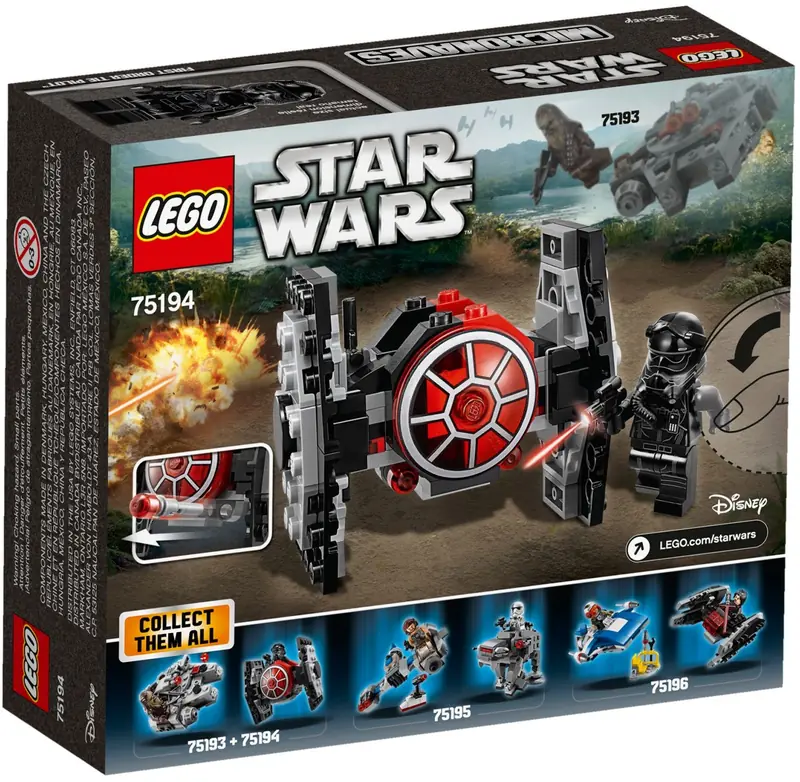 LEGO 75194 Myśliwiec TIE Najwyższego Porządku zdjęcie 3
