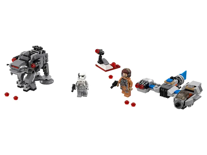 LEGO 75195 Ski Speeder™ kontra Maszyna krocząca Najwyższego Porządku™