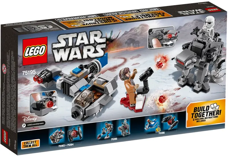 LEGO 75195 Ski Speeder kontra Maszyna krocząca Najwyższego Porządku zdjęcie 3