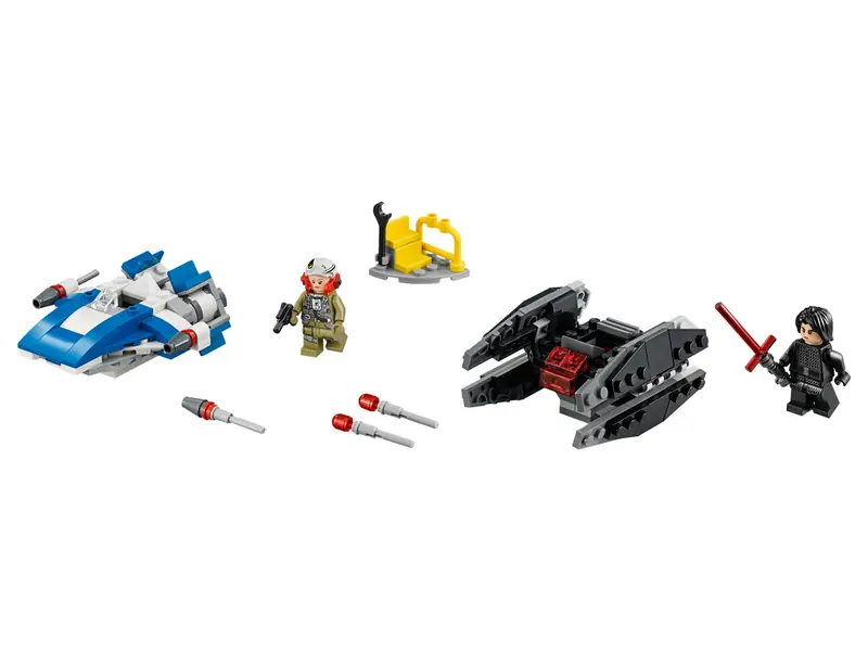 LEGO 75196 A-Wing™ kontra TIE Silencer™