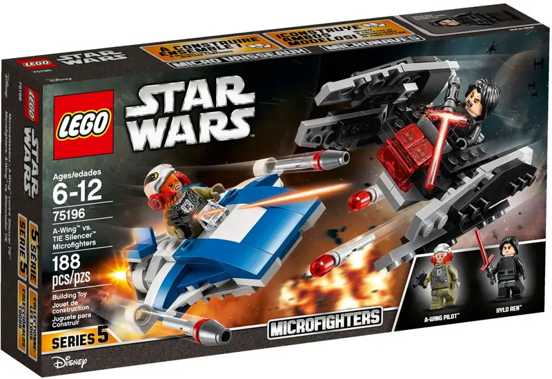 LEGO 75196 A-Wing kontra TIE Silencer zdjęcie 2