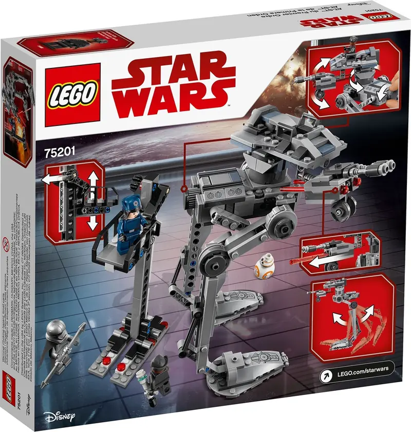 LEGO 75201 AT-ST Najwyższego Porządku zdjęcie 8