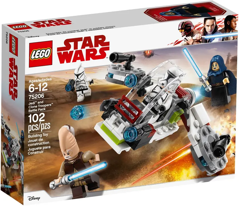 LEGO 75206 Jedi i żołnierze armii klonów zdjęcie 2