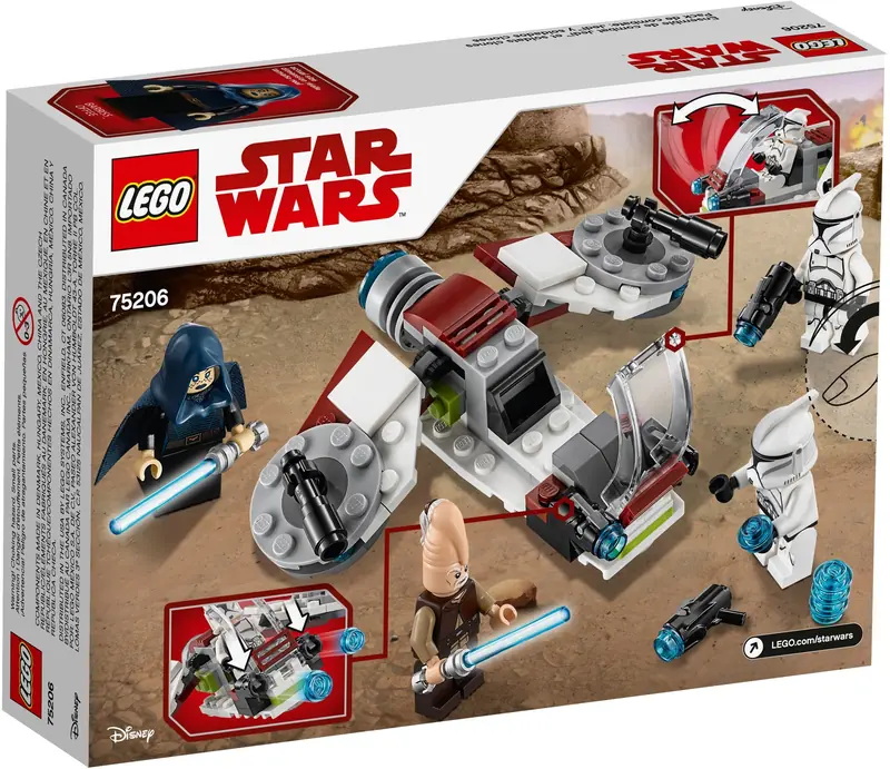 LEGO 75206 Jedi i żołnierze armii klonów zdjęcie 5