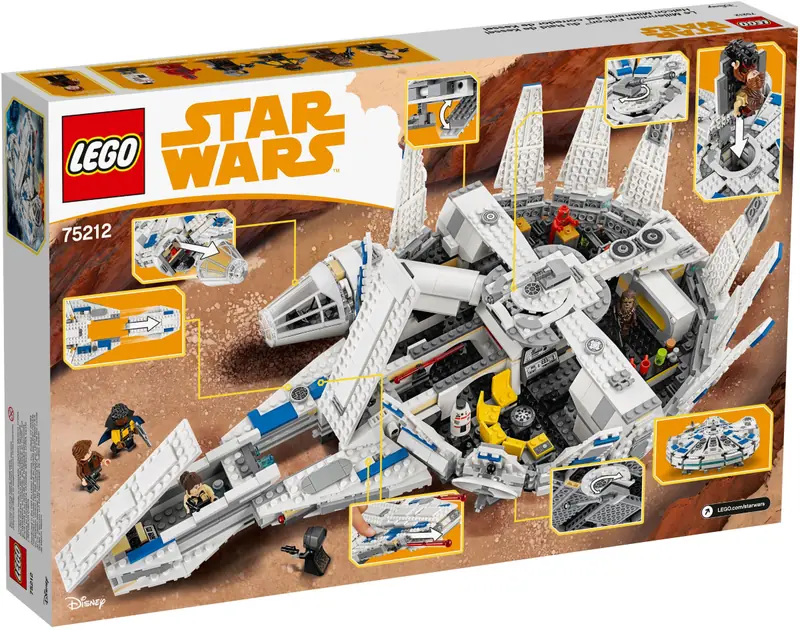 LEGO 75212 Sokół Millennium zdjęcie 5